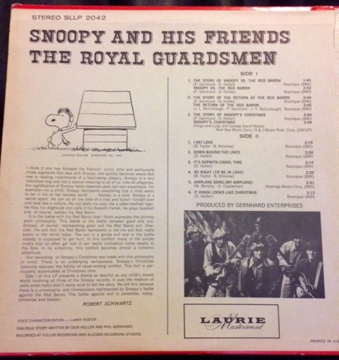 Snoopy And His Friends The Royal Guardsmen (1967 – Laurie Records
