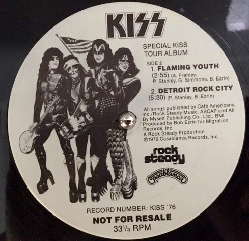 Kiss – Special Kiss Album For Their Summer Tour (1976) – Bonus