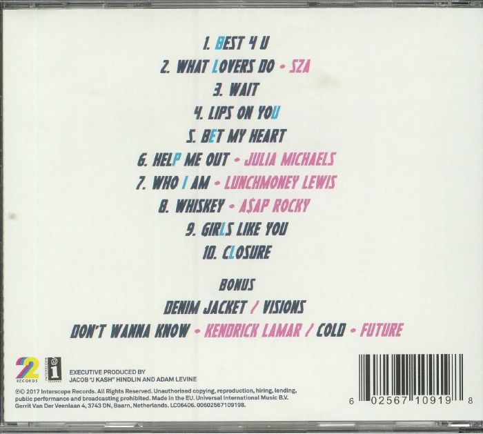 Maroon 5 – Red Pill Blues – Album Review – 2 Loud 2 Old Music