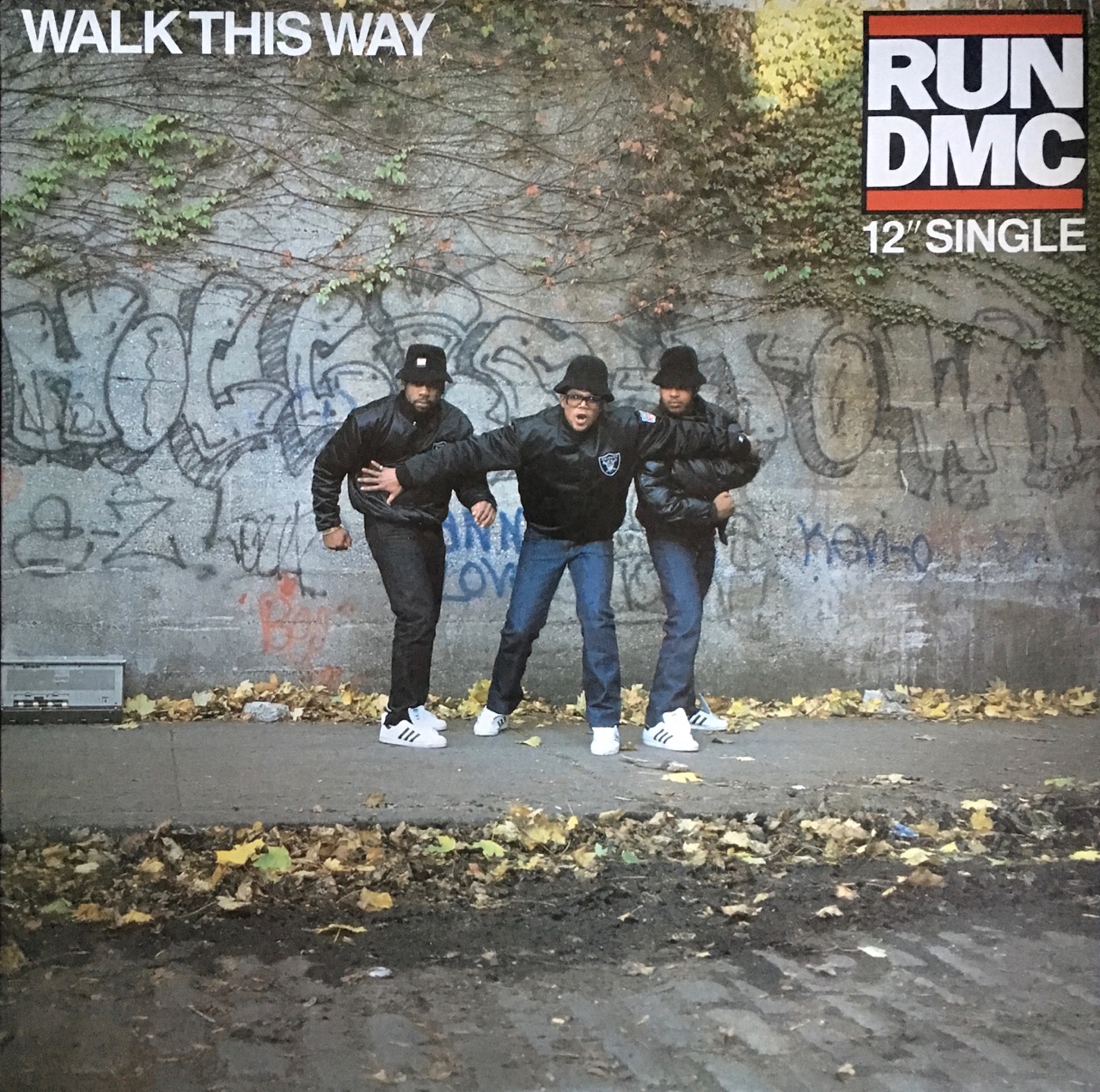 Run DMC & Aerosmith – “Walk This Way” (12″ Single) – 2 Loud 2 Old