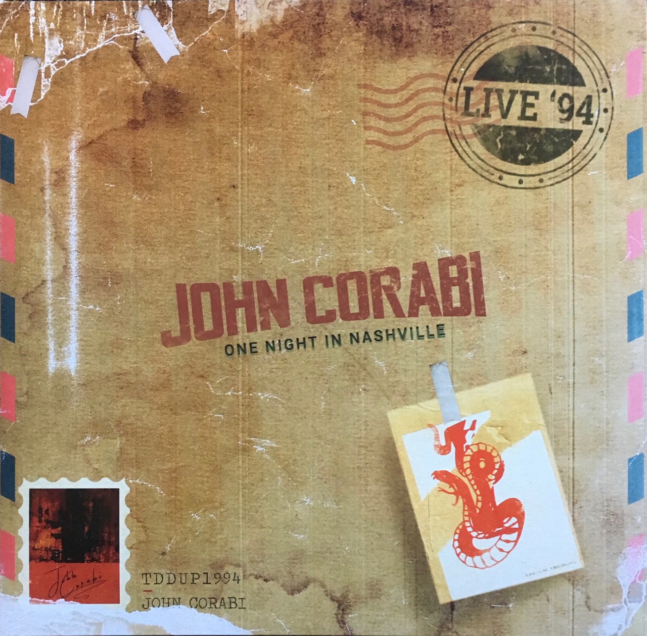 John Corabi – Live '94 (One Night In Nashville) – Album Review – 2