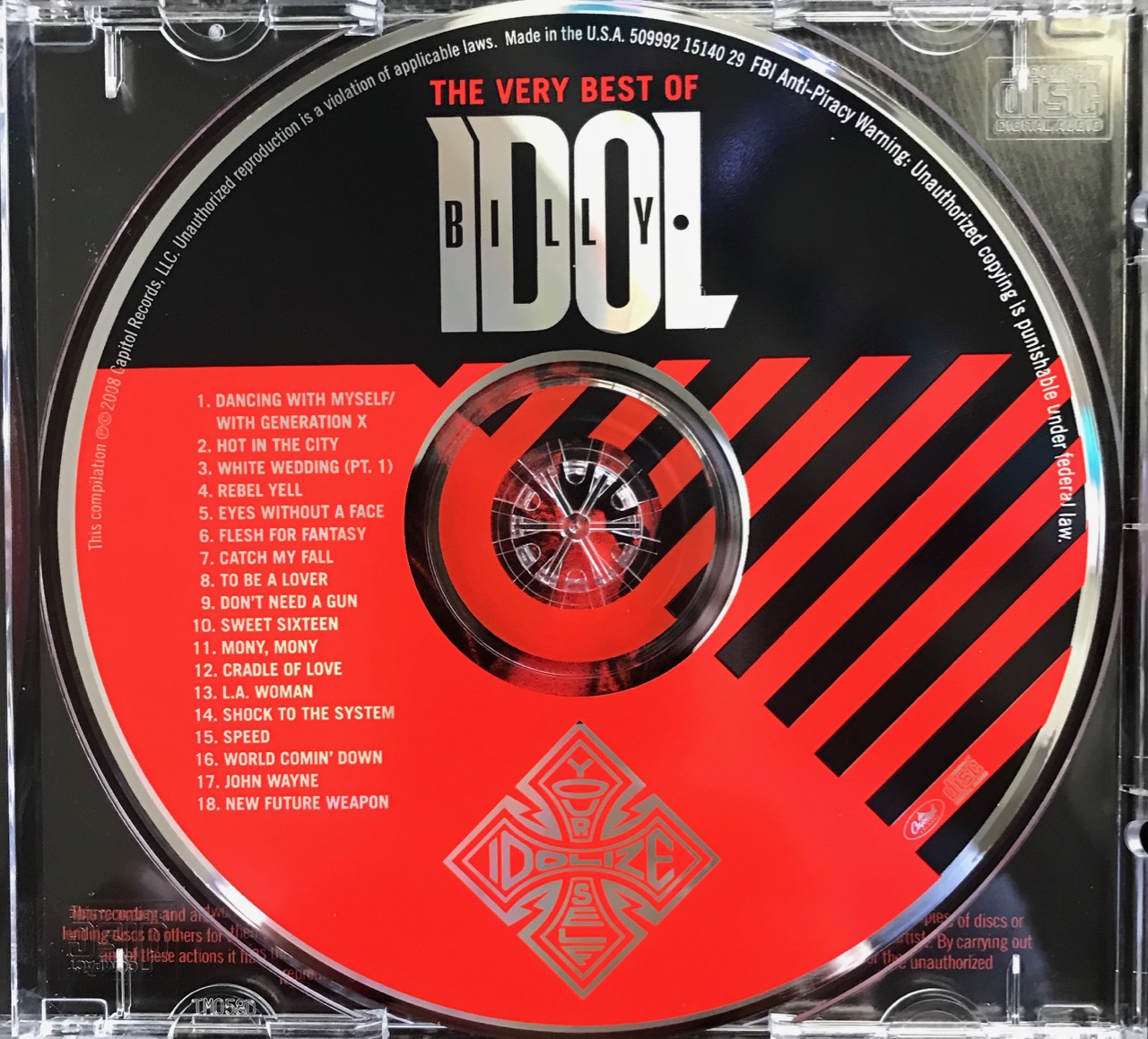 Billy Idol – 'The Very Best of Billy Idol: Idolize Yourself