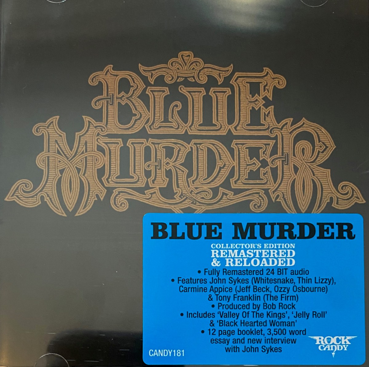 BLUE MURDER / BLUE MURDER スコア ジョン サイクス