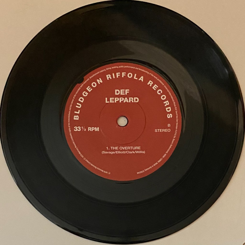 Def Leppard – 'The Def Leppard' E.P. (1979) – 7″ Single (The Def