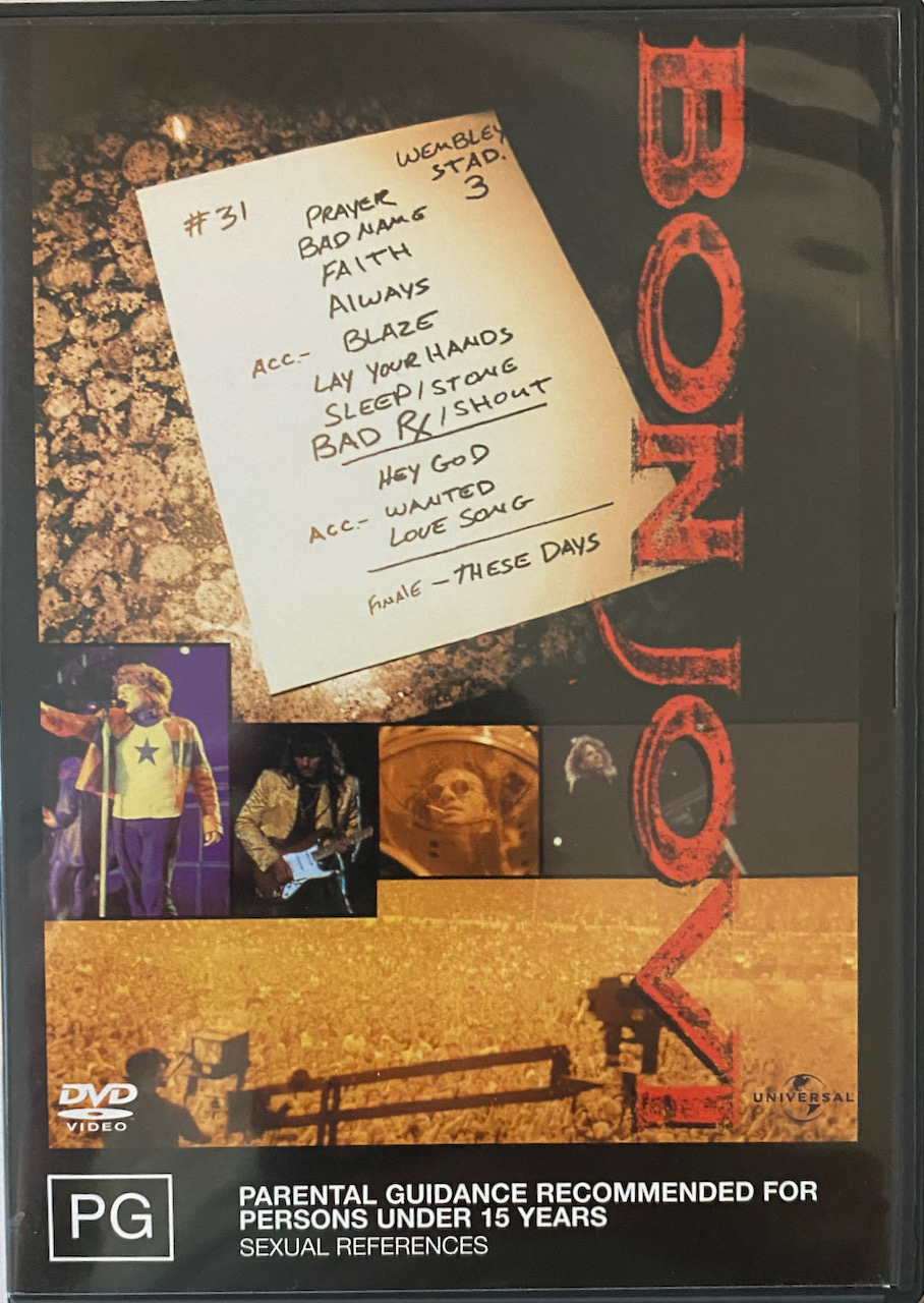 DVD Best of Concert Films 1983-1995 について 【公式通販】