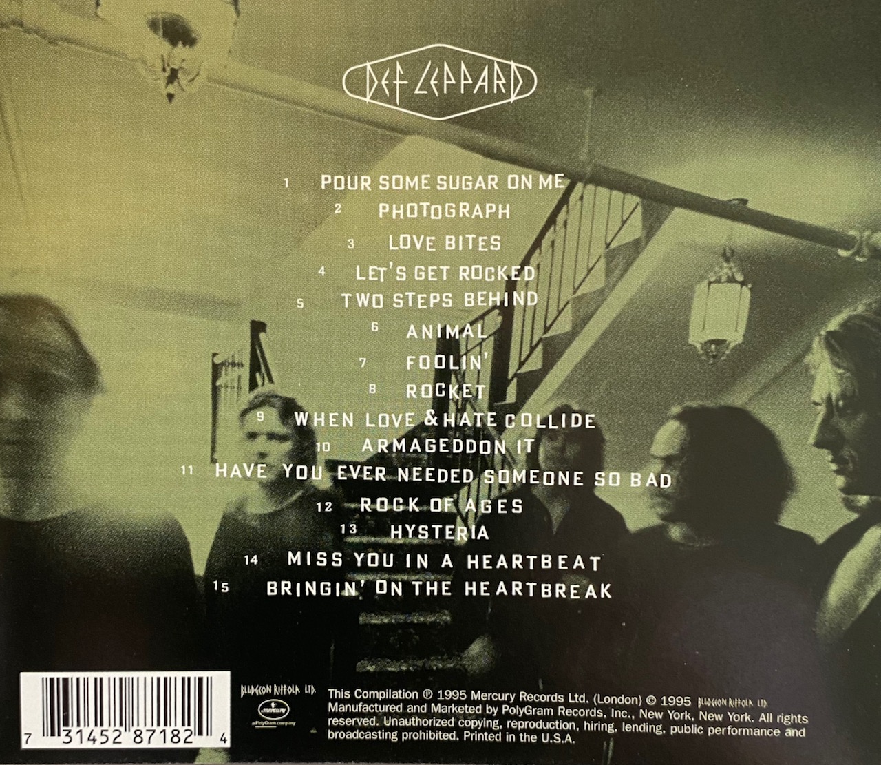 デフ・レパード/グレイテスト・ヒッツ VAULT/Def Leppard/Greatest