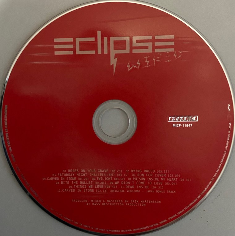 Eclipse – ‘Wired’ (2021) – Album Review – 2 Loud 2 Old Music
