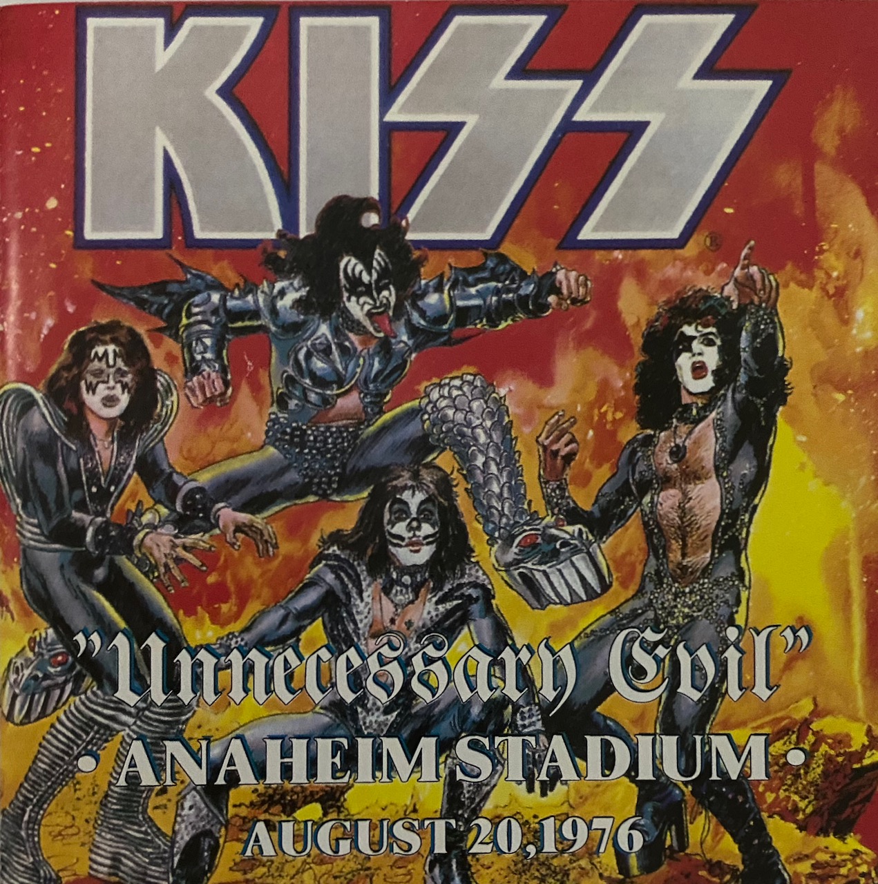 Kiss – ‘Unnecessary Evil: Anaheim Stadium August 20, 1976’ – Album Review (The Kiss Bootleg Series)